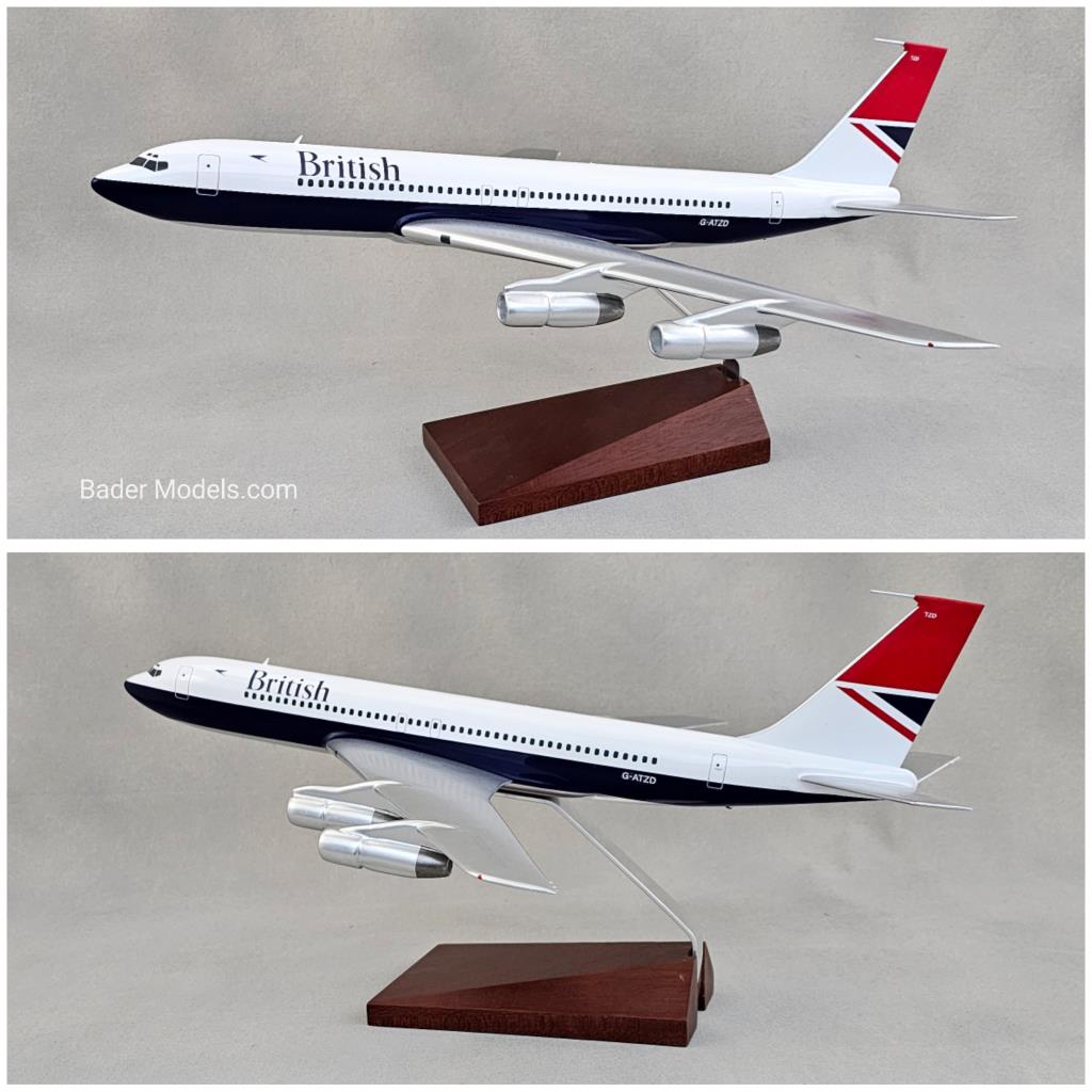 British Airways - B707-336 - (1:100)